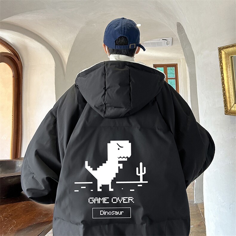 控128加绒面包服男大码羊羔毛棉衣男MY16315-P100,男装棉衣,电商A040