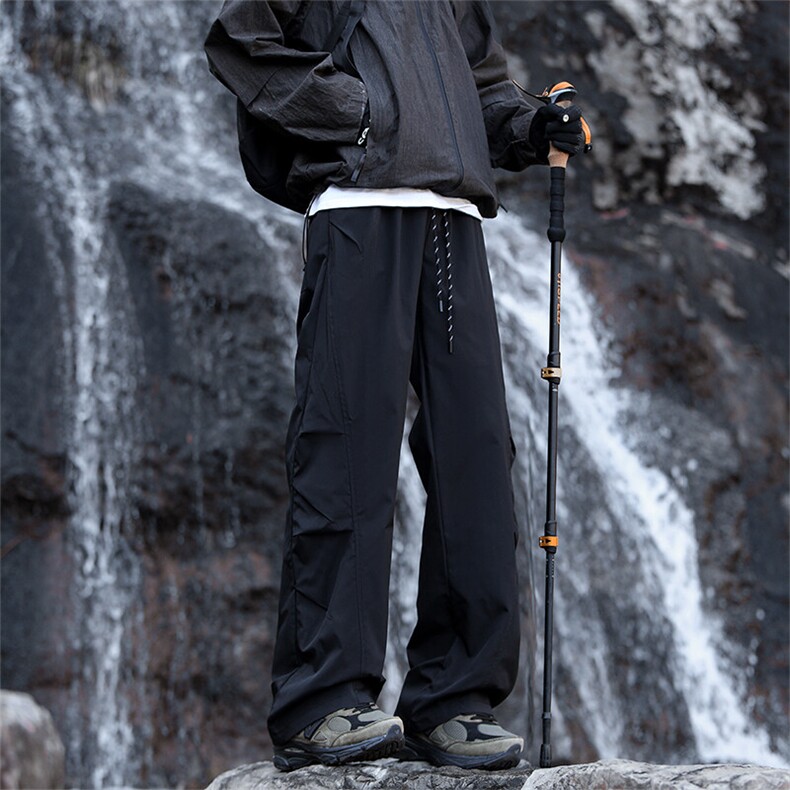 2025春季户外冲锋裤美式褶皱伞兵休闲裤A505特P35控58，男装休闲裤，电商A309