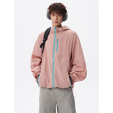 M-8XL户外轻薄透气连帽外套皮肤衣防晒衣防晒服大码TZ1711/P100，男装防晒衣，电商B238