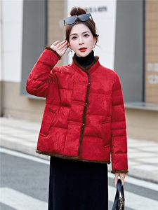 2026冬装新款新中式保暖羽绒服图片