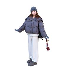 大披肩短款白鸭绒羽绒服1D066-P290-K390，女装羽绒服，1D066-1