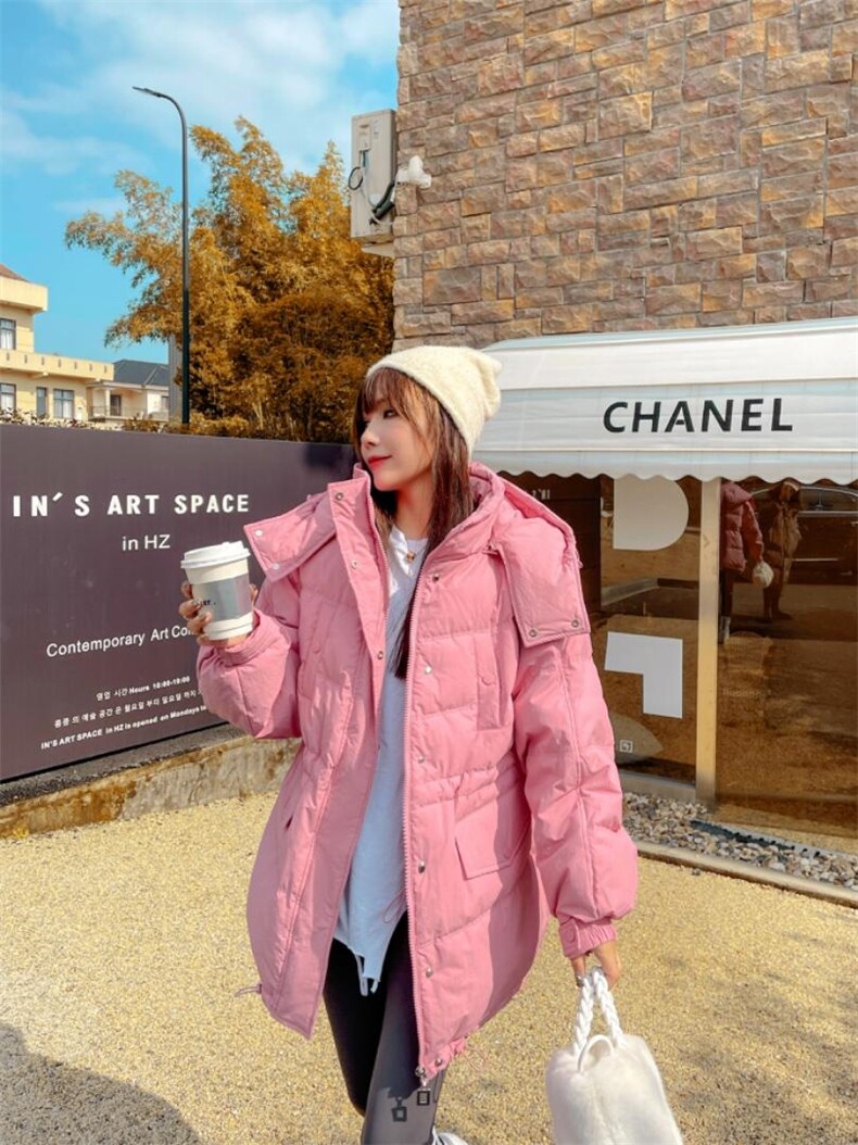 羽绒服糖果色，女装羽绒服，静魅