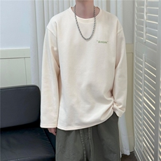 现货-2025立秋新款圆领套头卫衣男潮牌重磅长袖A351-AT2513-P50，男装卫衣，电商A351