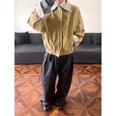 网图老钱松弛感cleanfit假两件夹克外套W1733/特P65，男装夹克，电商B350