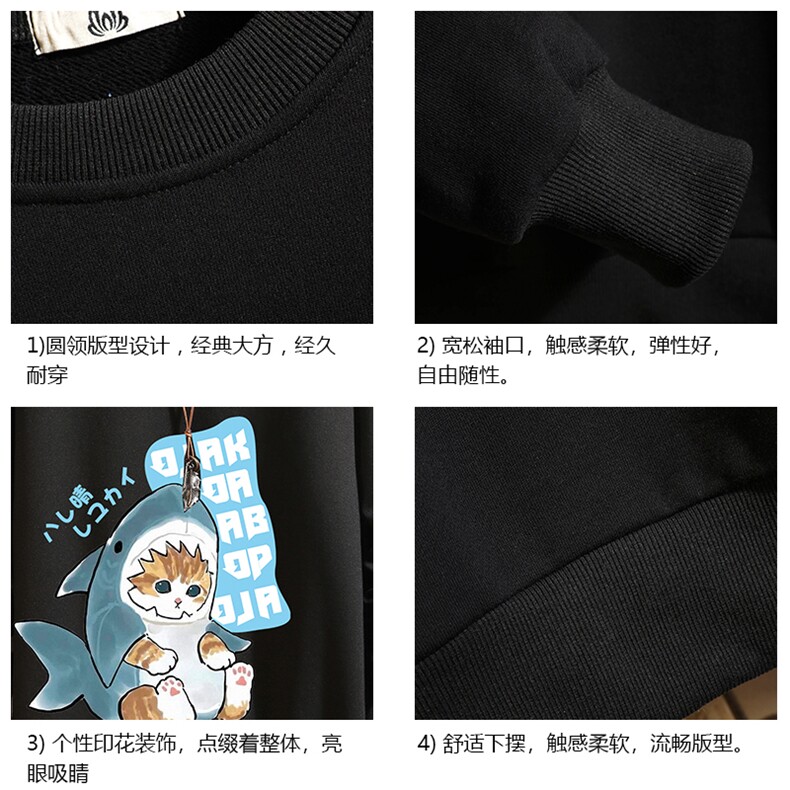 S6217-P28秋季圆领卫衣男大码韩版宽松长袖外套砖墙,男装卫衣,电商A040A