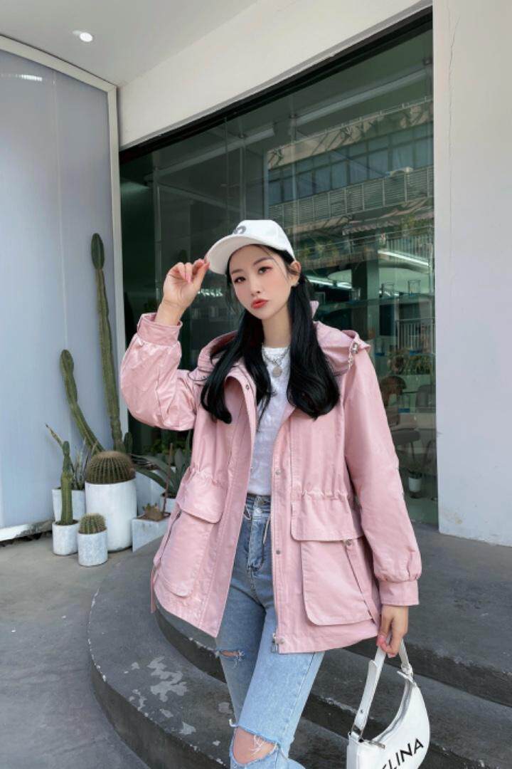 春季新款风衣，女装风衣，春语雨桐