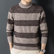 Z2623男士2023年秋冬新款长袖圆领针织衫休闲打底衫P90,男装针织衫/毛衣,电商B360