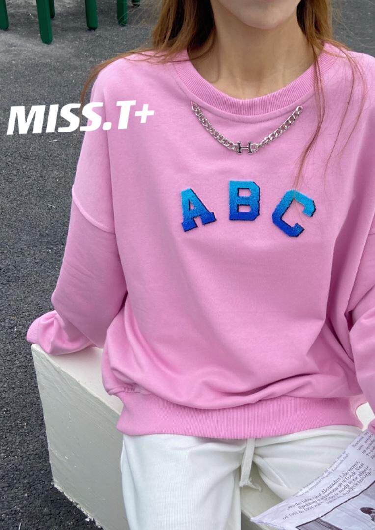 【现货】ABC牙刷绣卫衣，5个色，女装卫衣/绒衫，MISS T+