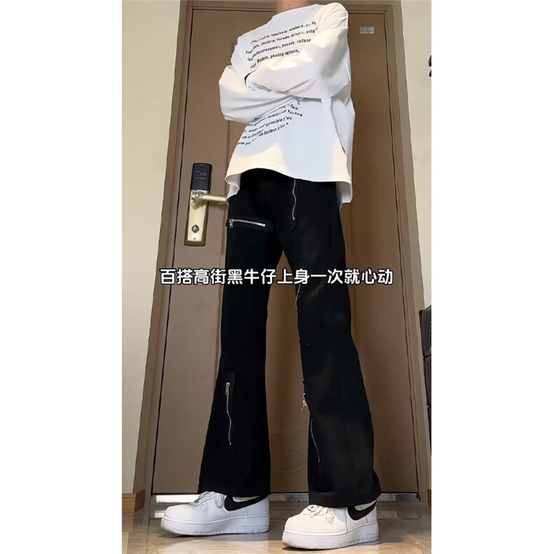 自己拍的视频，现货不拿货cleanfit牛仔裤子KZ9037-P50,男装牛仔裤,星座1007（原301D）