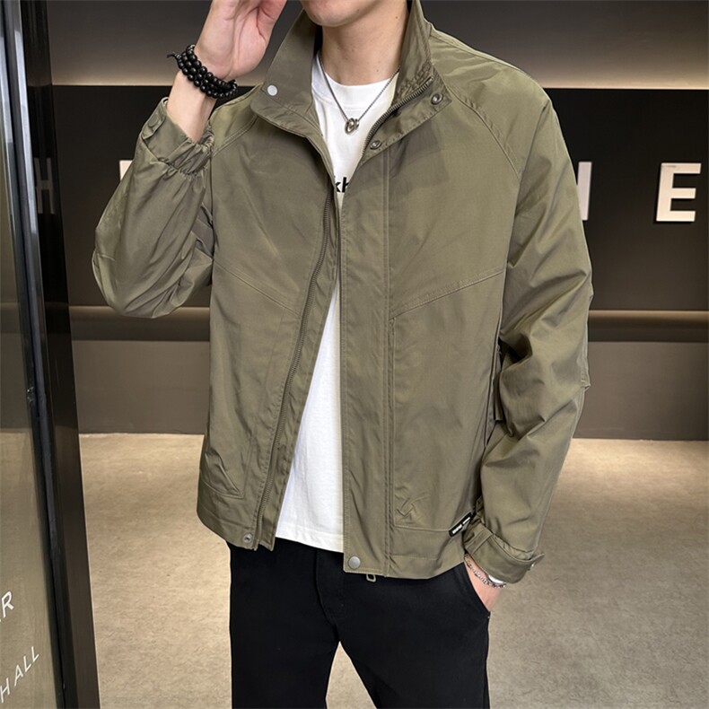 夹克男秋季立接高品质外套型男商务休闲百搭外套夹克N8819-P65,男装夹克,星座310B-3
