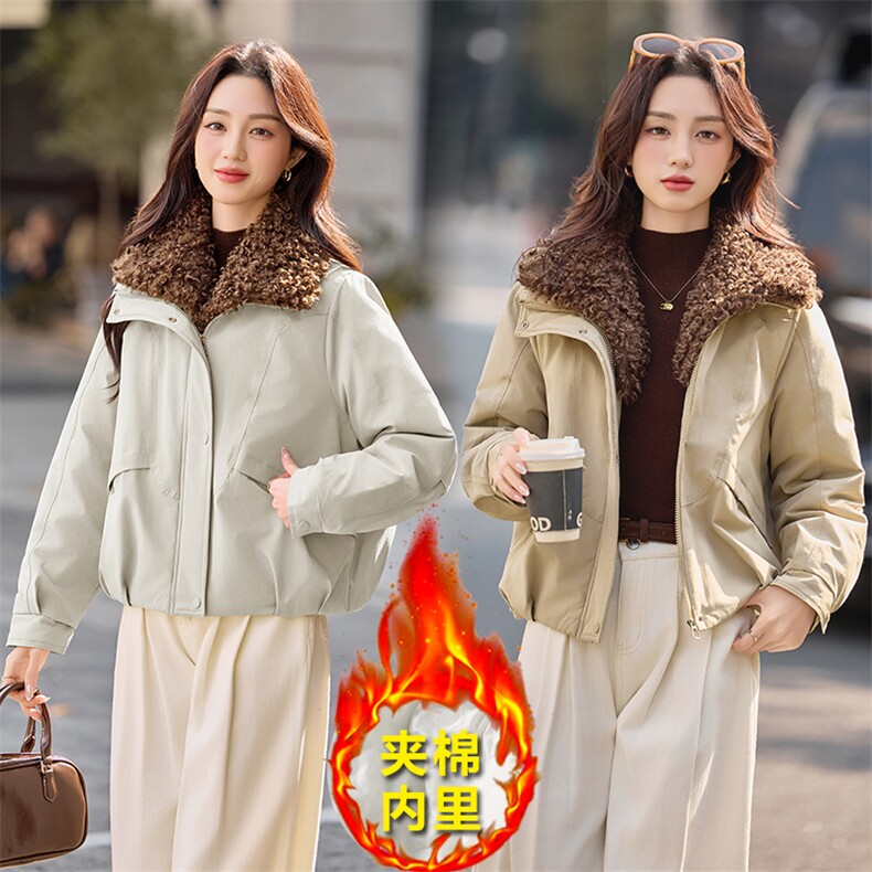 现货秒发加厚连帽防风御寒高端棉衣棉服外套派克服冲锋衣,女装棉衣/棉服,星宇服饰