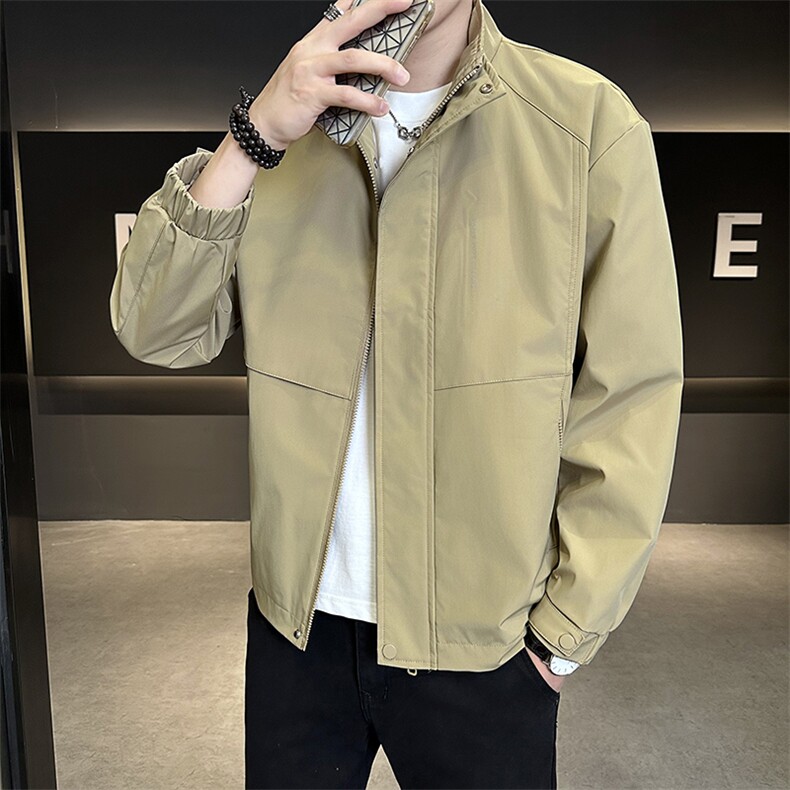 JK991-P752025秋季新款男士牛仔外套时尚百搭青年夹克上衣,男装工装外套,星座507A（原星座306B-2）