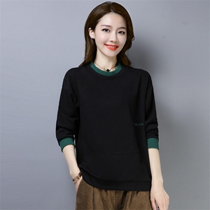 卫衣秋秋小个子女装中年妈妈30岁40上衣服休闲时尚洋气图片