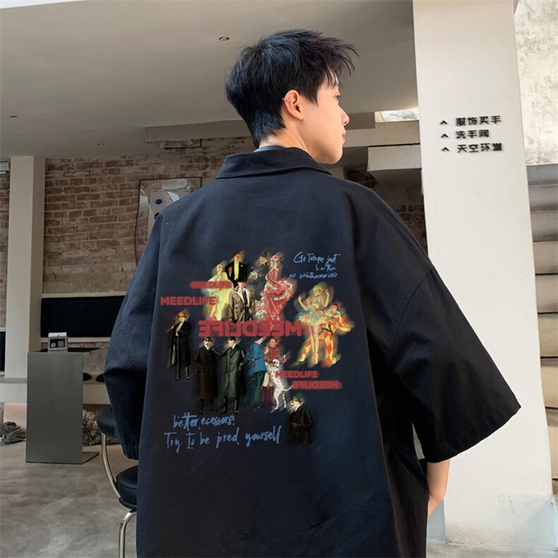 量大优供视频冰丝短袖衬衫男DXC537-特p25,男装衬衫,电商B371