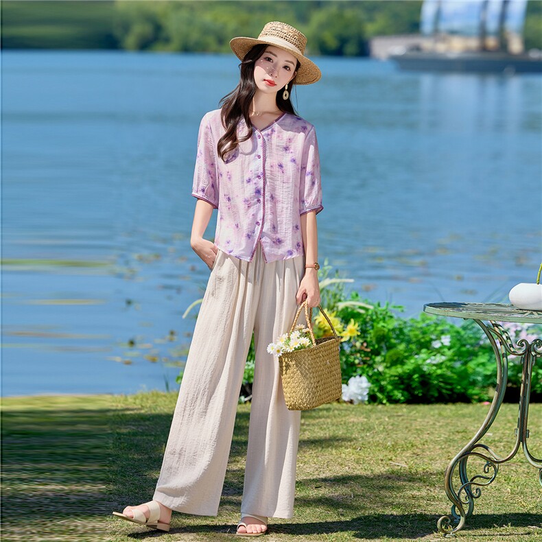 现货.新品2026年夏季时尚品质女士两件套套装,女装套装/套裙,依万里
