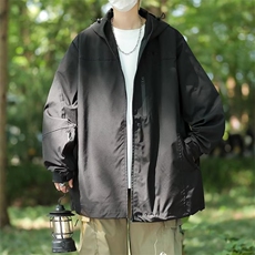 冲锋衣男美式休闲情侣外套春秋款户外机能运动夹克J7006P70，男装夹克，星座1116-2