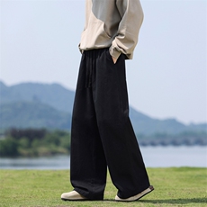 美式复古春秋新款工装长裤男生宽松直筒休闲裤子潮牌K02530-P58，男装工装外套，星座308B-2