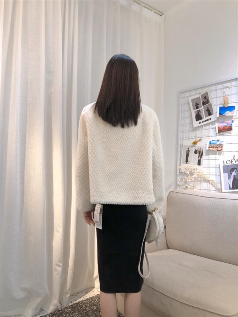 DINOBIENS/冬装小香风皮毛一体外套，其它，迪诺比亚