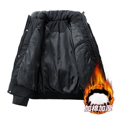 3D男女冬季加绒加厚立领保暖棉服大衣A406MY8817P85，男装棉衣，星座309（原A406）