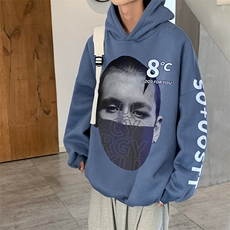 oversize潮牌男装连帽卫衣情侣外套潮帽衫XZ514-2-W8821-P43，女装短外套，星座514-2(原B239)