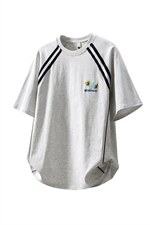 1腊肠狗刺绣美式凉感速干棉大码M-5XL短袖T恤DX78019P35控58，男装T恤，星座226-2