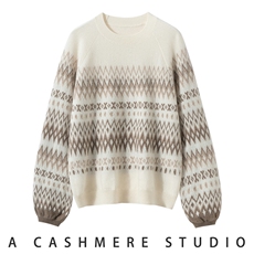 2026年秋季时尚百搭通勤简约休闲羊绒衫，女装羊绒衫，朝思纯山羊绒