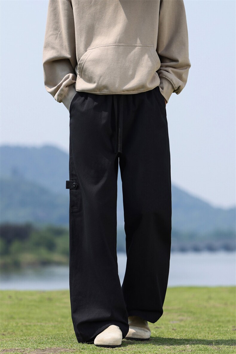 DSA157B-K2530-P60现货纯棉水洗直筒裤秋季工装休闲长裤,男装工装外套,电商A157-1