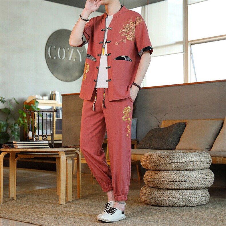 新风套装男，男装休闲套装，星座1206（原A206）