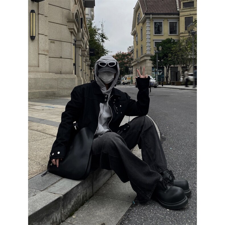 【有货】美式高街纯棉外套男春秋高级感夹克JK8326CC-特P75,男装夹克,星座1007（原301D）