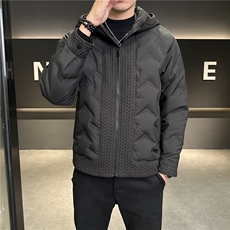 冬季现货主推男连帽轻薄灰鸭绒简约羽绒服外套上衣YR199P175，男装羽绒服，电商B226-2（原B217-2）