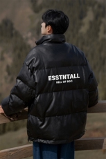 特批山系百搭宽松休闲立领PU皮棉服A247-MY84501特批95控158，男装棉衣，电商A247