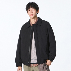 2025秋冬新款翻领工装夹克男户外登山服棉服图片