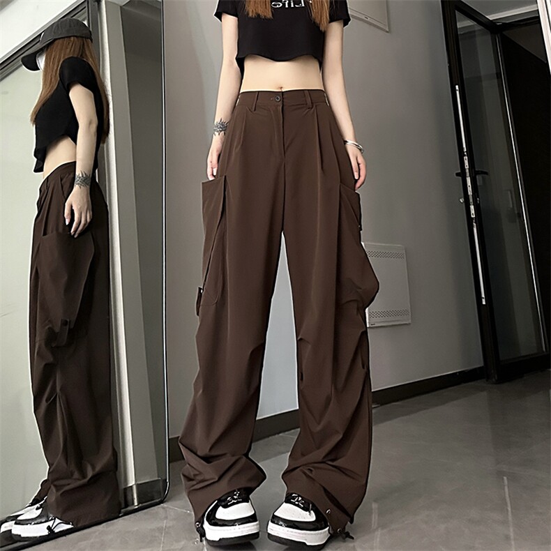 B221 美式街头hiphop宽松户外工装休闲裤子 LK23116-P60 控78图片