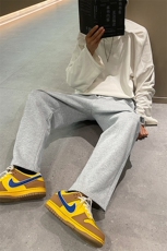 1港风休闲卫裤潮流夜光荧光的抽绳大码M-5XL运动长裤K7279P35控58，男装休闲裤，星座226-2