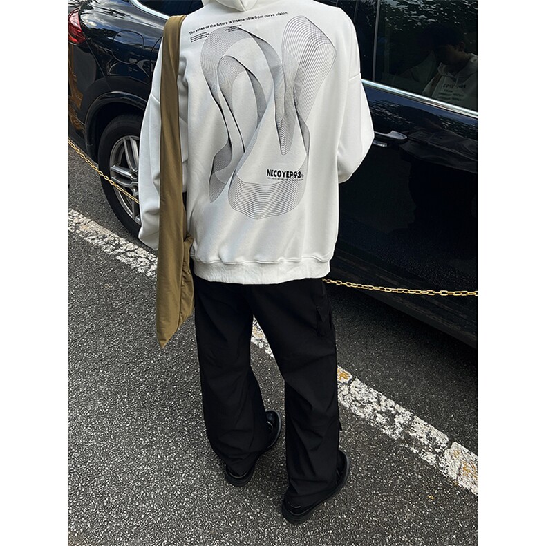 B221美式ins高街暗黑多口袋直筒工装休闲裤LK24153-P65控88,男装休闲裤,电商B221