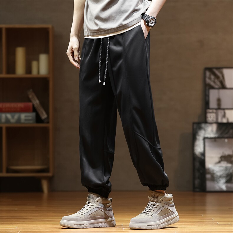 休闲裤潮流前线日系夏季新款男士休闲裤卫裤CK2322-P50,男装休闲裤,星座717
