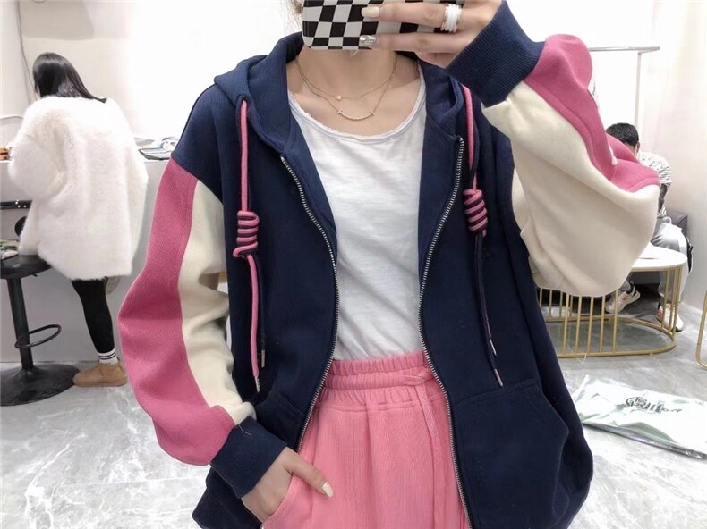 撞色款外套，两色爆爆爆，其它，一杭