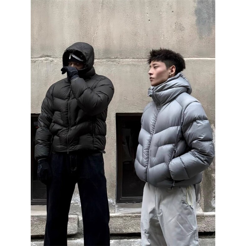 石头同款棉衣 宽松棉服 D328-MY977-P128图片