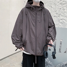 【upf50+】防晒衣X2389-TP45控价68双头拉链防紫外线轻薄外套男，男装夹克，电商A102-1