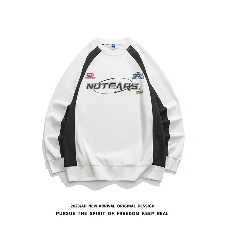 春季新款美式高街机能风卫衣男重工插肩撞色MY02398-P58控78,男装卫衣,星座308B-2