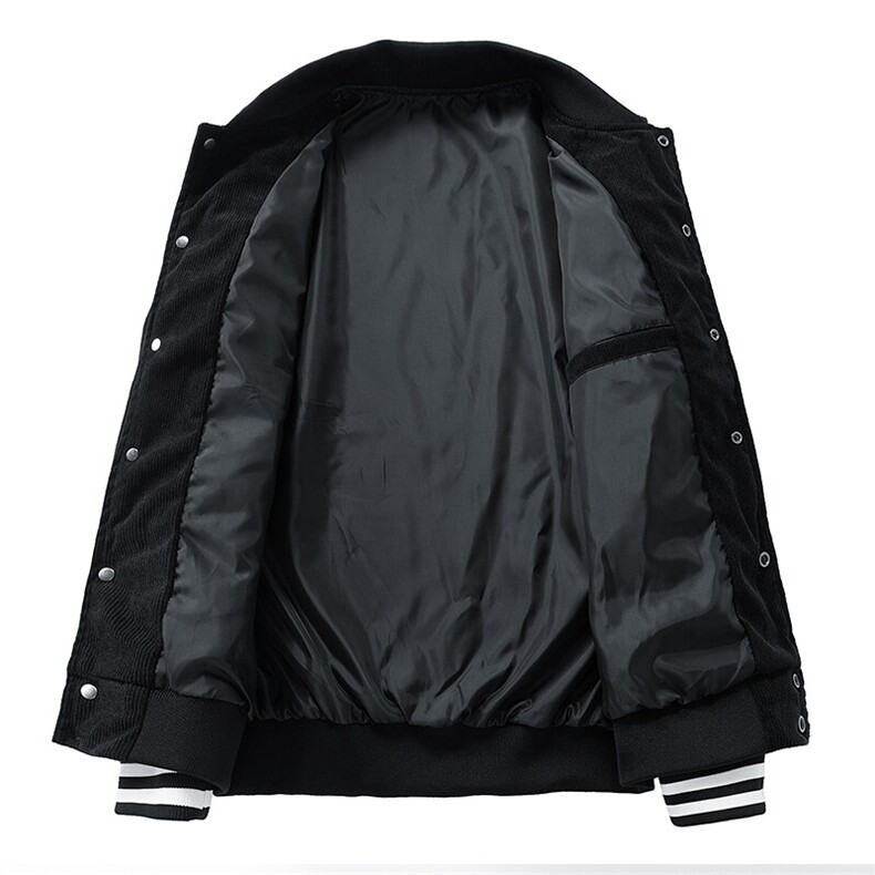 复古日系潮牌棒球服春秋季新款刺绣灯芯绒夹克外套男青年JK85-P50,男装夹克,星座1403A