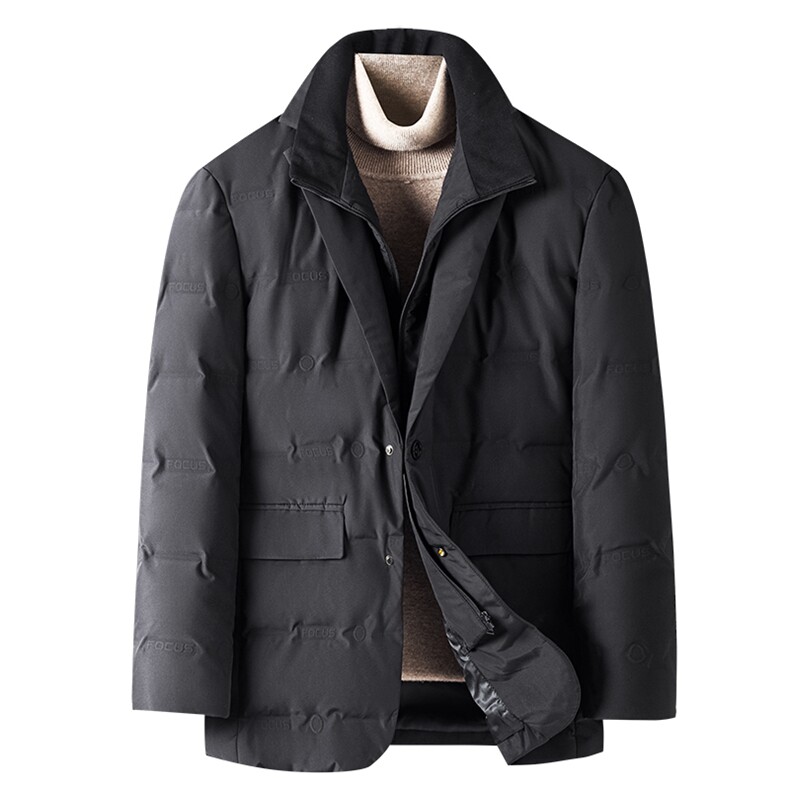 冬季新款立领羽绒服男常规外衣休闲保暖纯色羽绒外套HB9908-P225，男装羽绒服，电商B212（原钱塘6029）