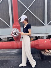 夏季新款，时尚潮流休闲裤，女装休闲裤，HTYX(6F)