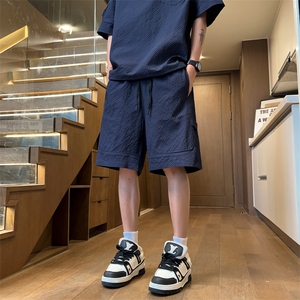 量大优 供视频 泡泡纱速干短裤男 XH75-特P25图片