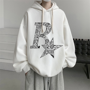 连帽卫衣男大码运动服帽衫外套WY2328-P35 加绒款-P40图片