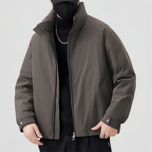 2025男士新款加厚羽绒服 实体 90白鸭绒  25168图片