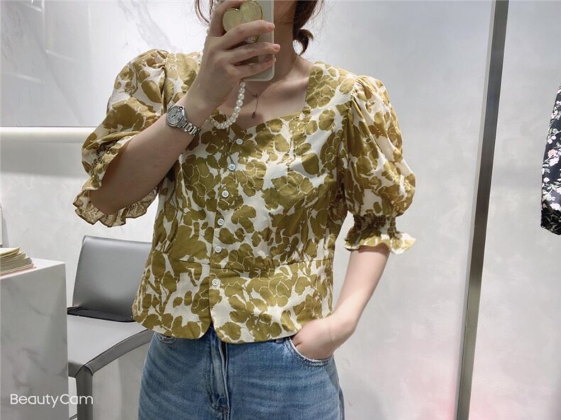 夏季新款时尚小衫，女装，壹彩