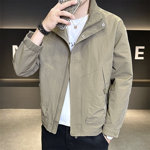 2025新款秋季夹克外套男士立领衣服潮流新品男装上衣 A225-6801图片