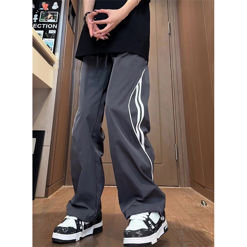 有货（自家图）新款美式复古休闲男女夏季轻薄速干运动裤K2363P58，女装休闲裤，星座218-5