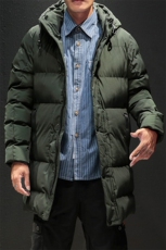 2021新款男士中长款棉衣加厚韩版棉服冬天保暖棉袄外套DS216T，男装棉衣，电商A102